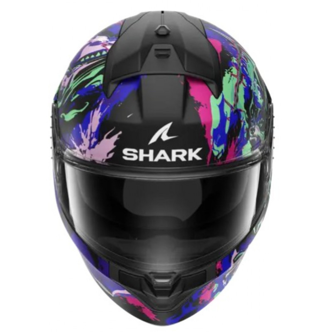 Каска SHARK RIDILL 2 RAGING BEAST Blue/Violet/Pink