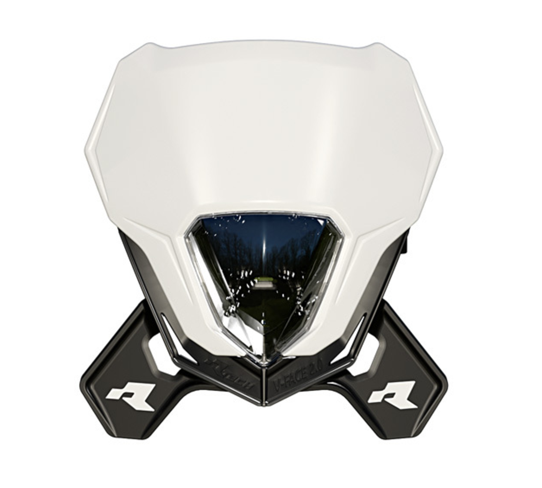 Фар RACETECH V-FACE 2.0 LED Headlight (Black/White)