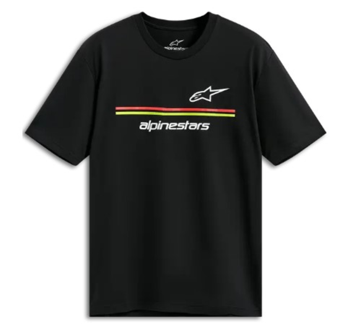 Тениска ALPINESTARS SS CSF LANES BLACK