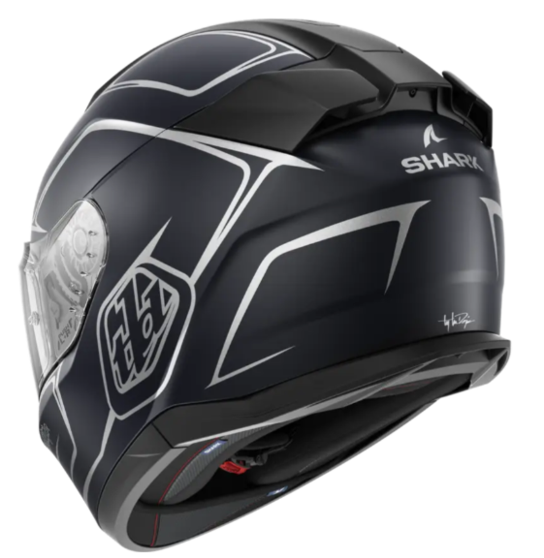 Каска SHARK D-SKWAL 3 DRONE BLUE/SILVER MATT