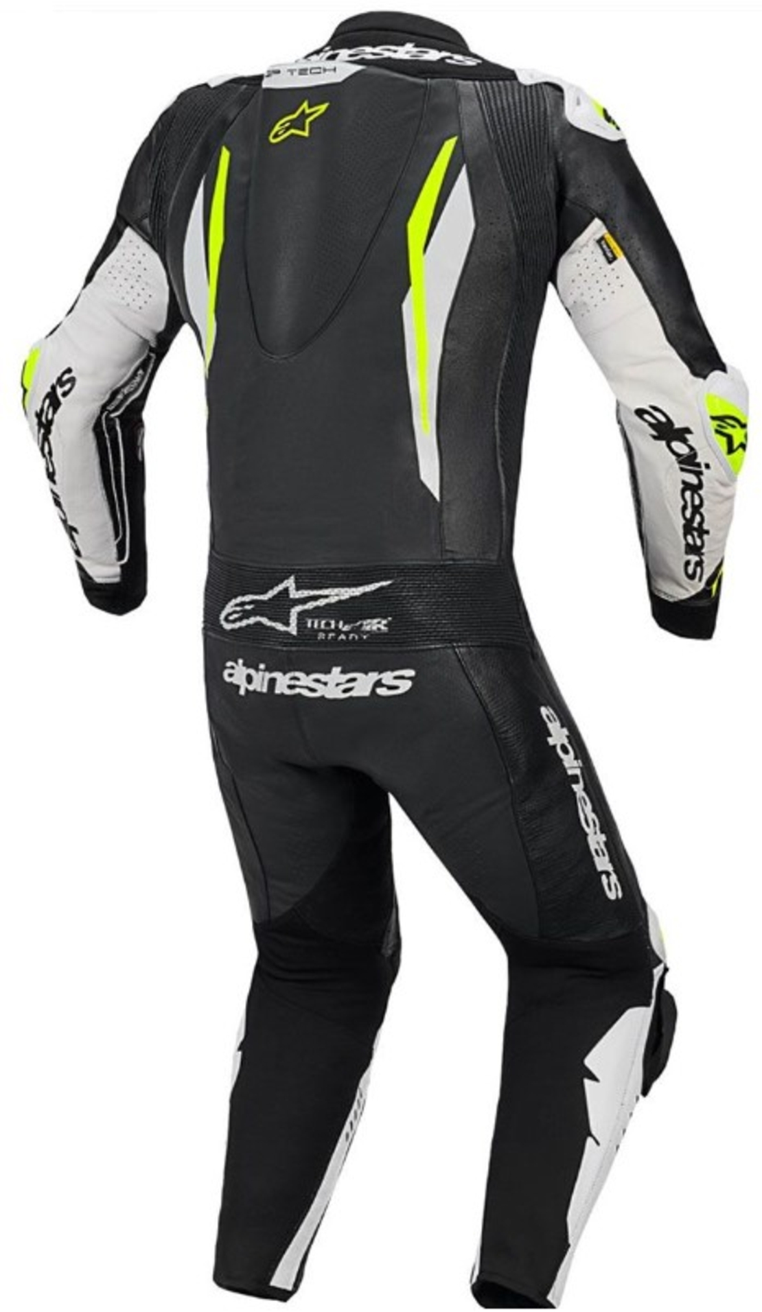 Кожен екип ALPINESTARS GP TECH V5 FLUO BLACK/WHITE/FLUO YELLOW