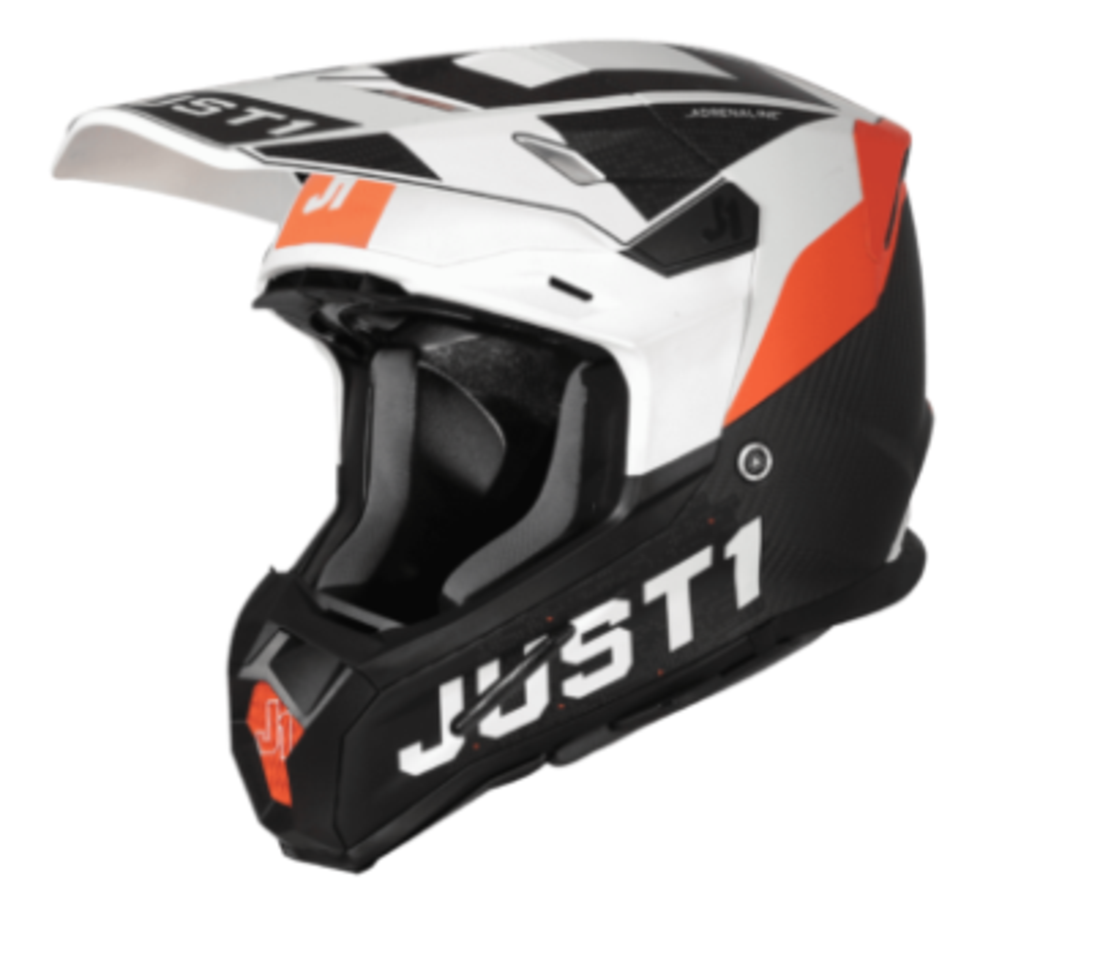 Mотокрос каска Just1 J-22 C Adrenaline Orange/Carbon Matt