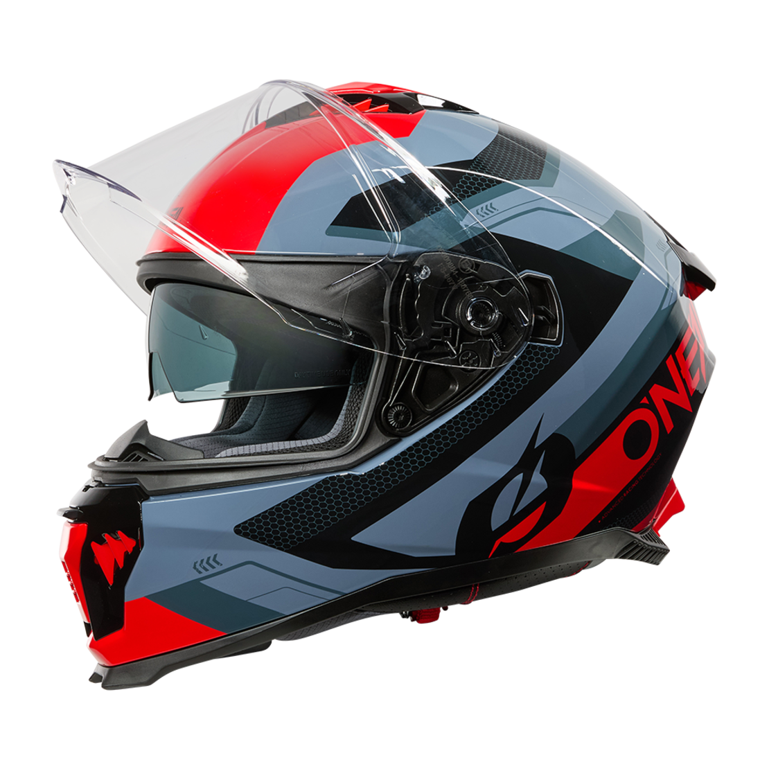 Каска O'NEAL CHALLENGER EXO BLACK/GRAY/RED V.25