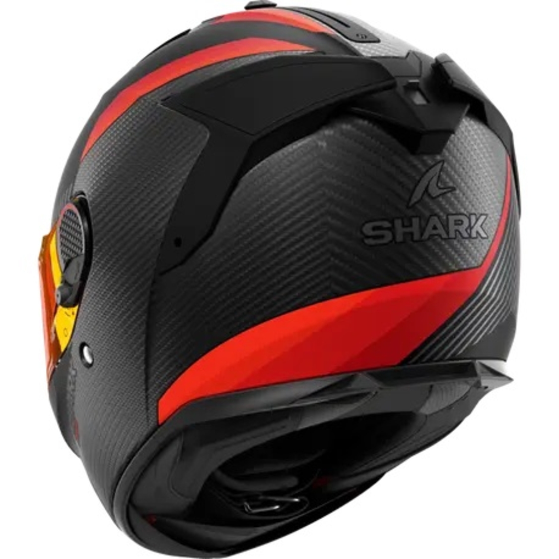 Каска SHARK SPARTAN GT PRO DOKHTA CARBON MATT BLACK/RED