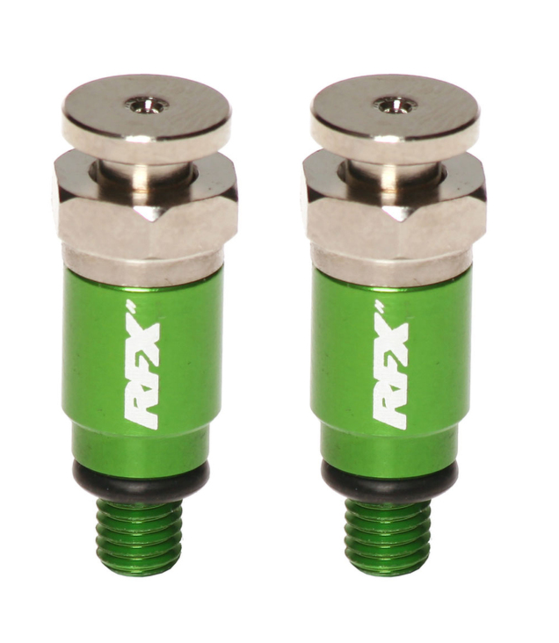 Обезвъздушители за вилка RFX Pro M5x0.8 (Green) Kayaba/Showa RR 250 2T RACING