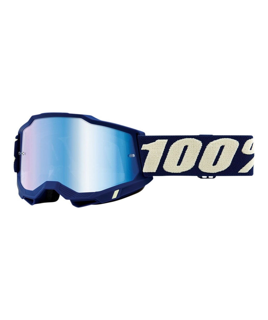 Мотокрос очила 100% ACCURI2 DEEPMARINE-MIRROR BLUE