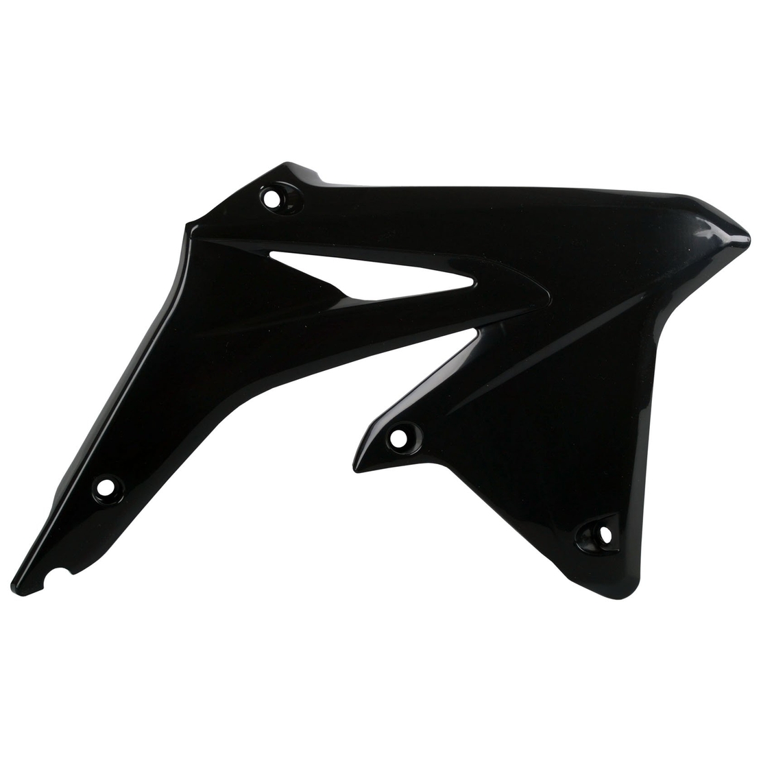 Пластмасови капаци за радиатор Polisport Suzuki RMZ250 - 2010-18 Black