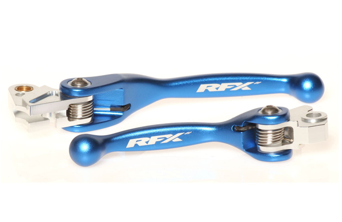 Комплект лостове RFX Race Forged Flexible Lever Set (Blue) KXF250/450 04-12 / YZ125/250 01-07 YZF250 01-06 YZF426/450 01-07