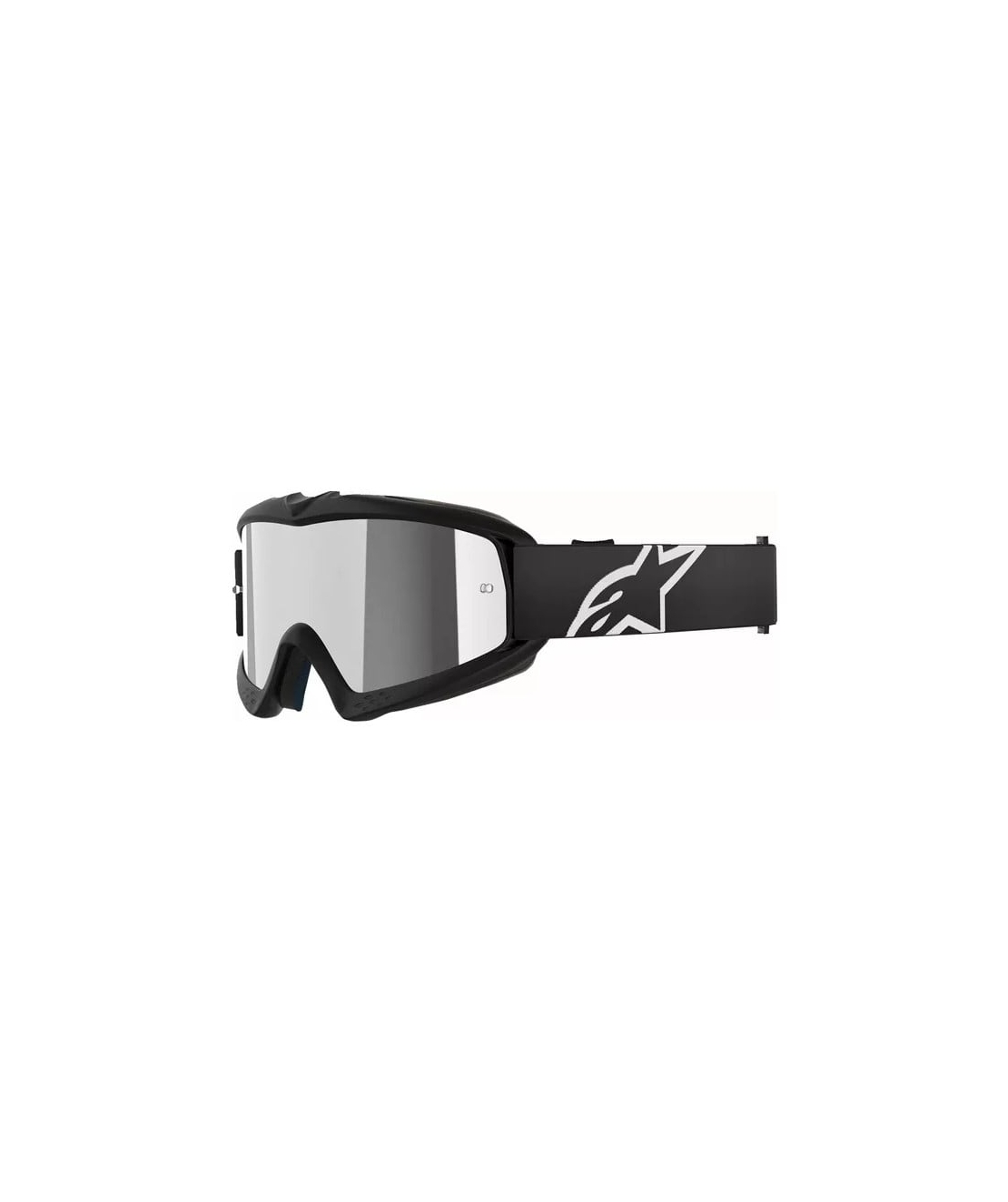 Детски мотокрос очила ALPINESTARS VISION CORP BLK MIRROR-SIL