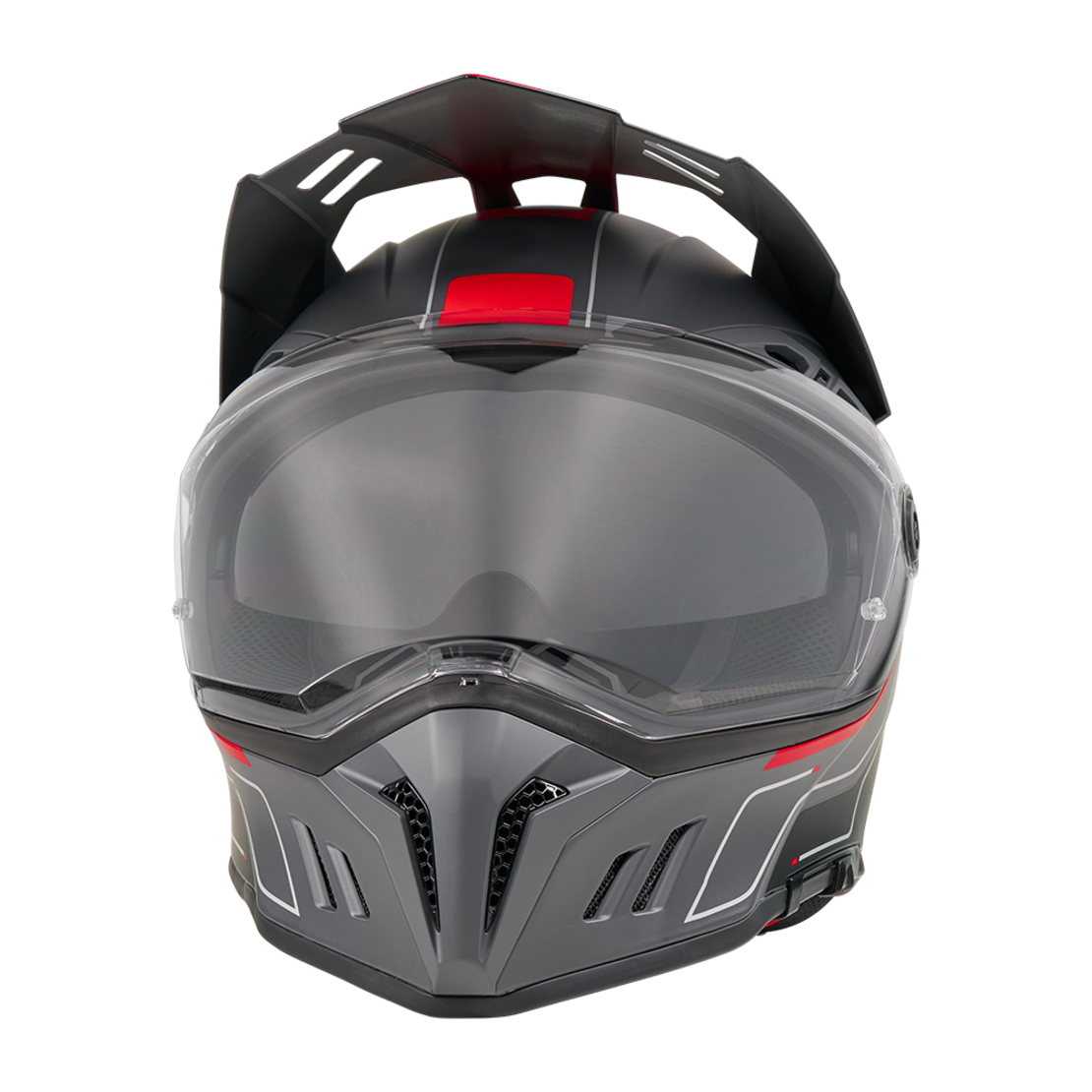 Ендуро каска O'NEAL SIERRA RS ECHO BLACK/RED V.26