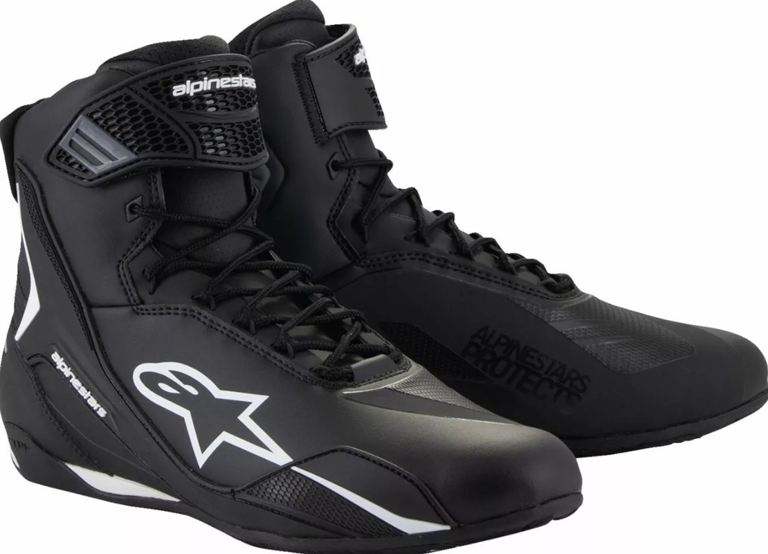 Мото боти ALPINESTARS FASTER-4 BLK/WHT