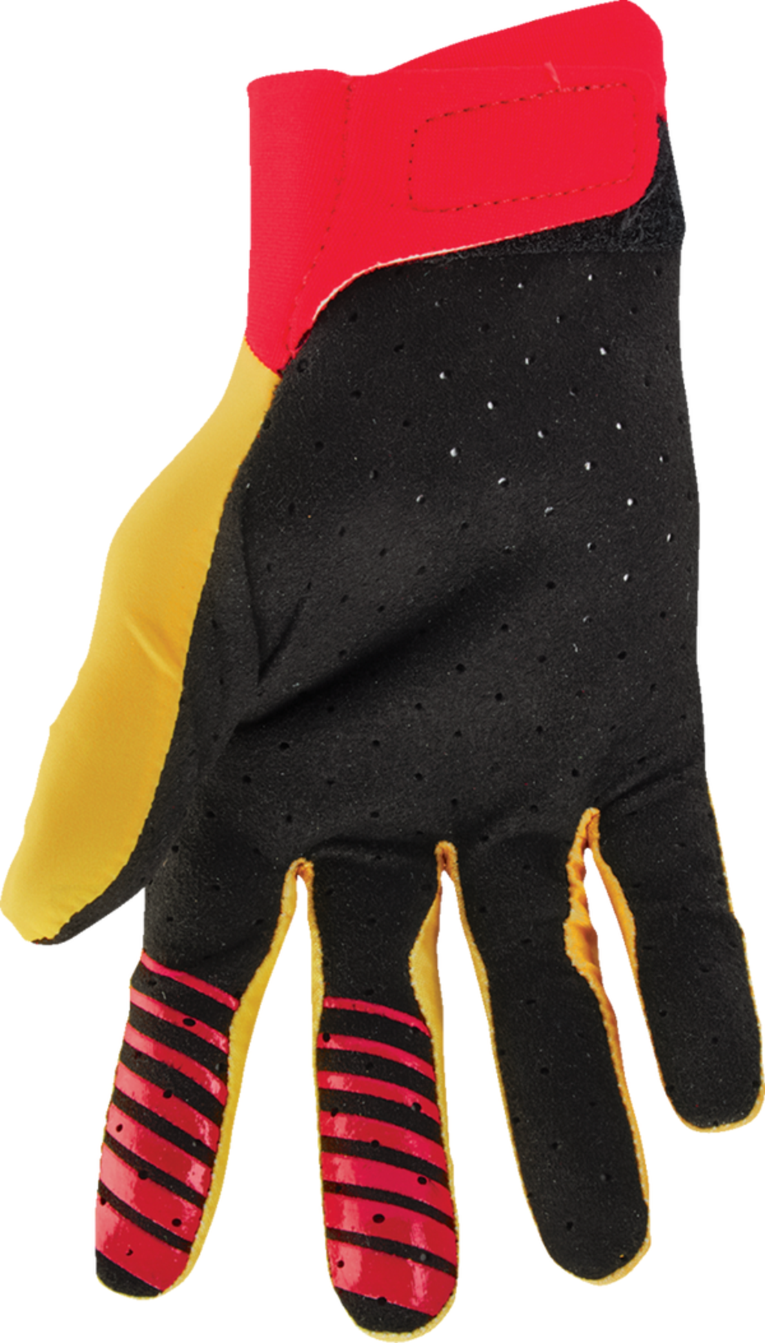 Мотокрос ръкавици THOR AGILE ANALOG YELLOW/RED