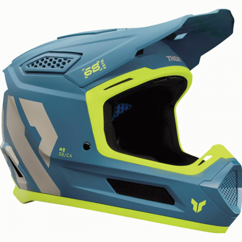 Мотокрос каска THOR FLEET FORGE BLUE