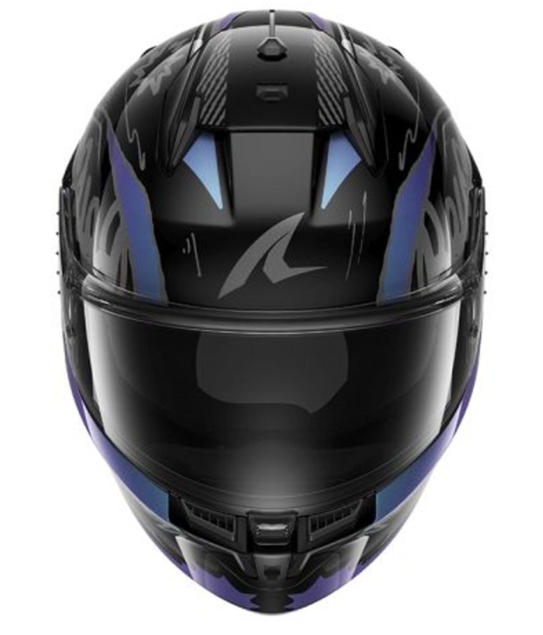 Каска SHARK D-SKWAL 3 STREETRUSH BLACK/BLUE/PURPLE