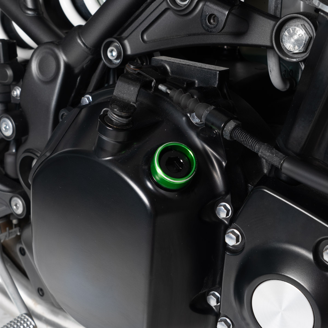 Цветна приставка за ПРОБКА ЗА МАСЛО BARRACUDA Ø35 GREEN