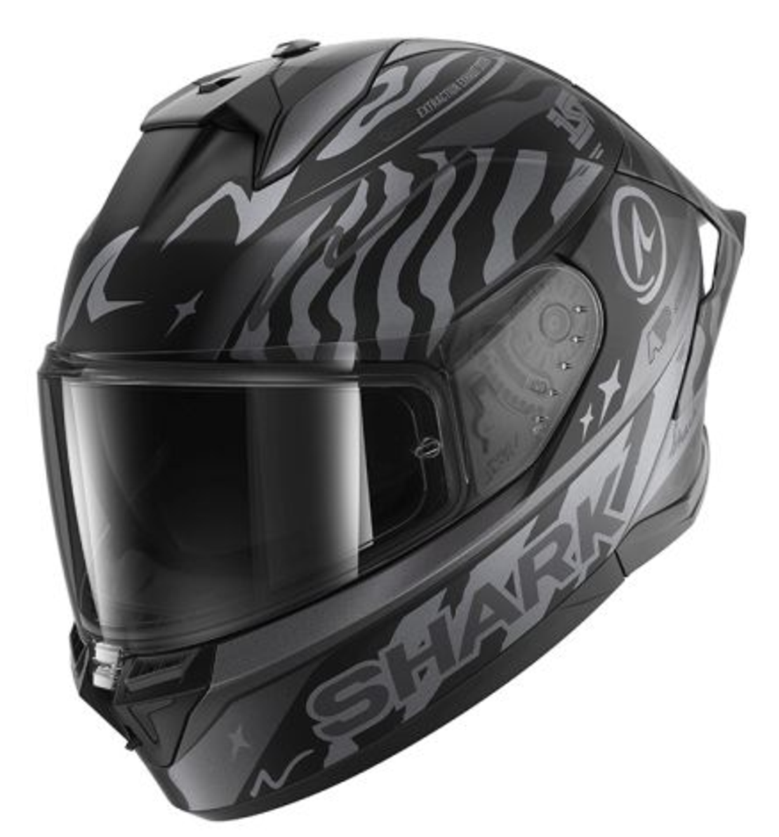 Каска SHARK SKWAL CUP SPEED-FANCY MAT BLACK/GREY