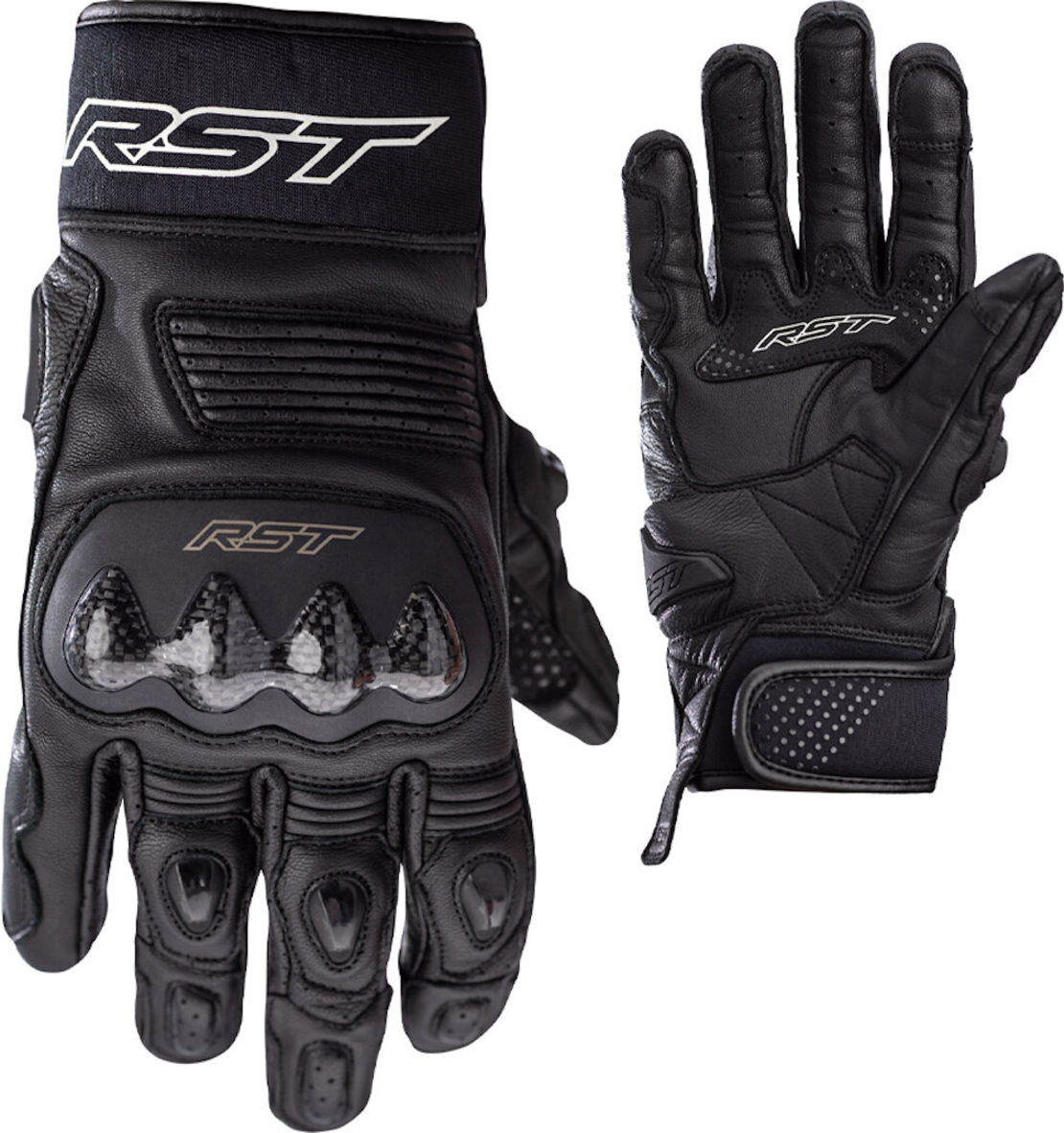 Кожени мото ръкавици RST Freestyle II BLACK
