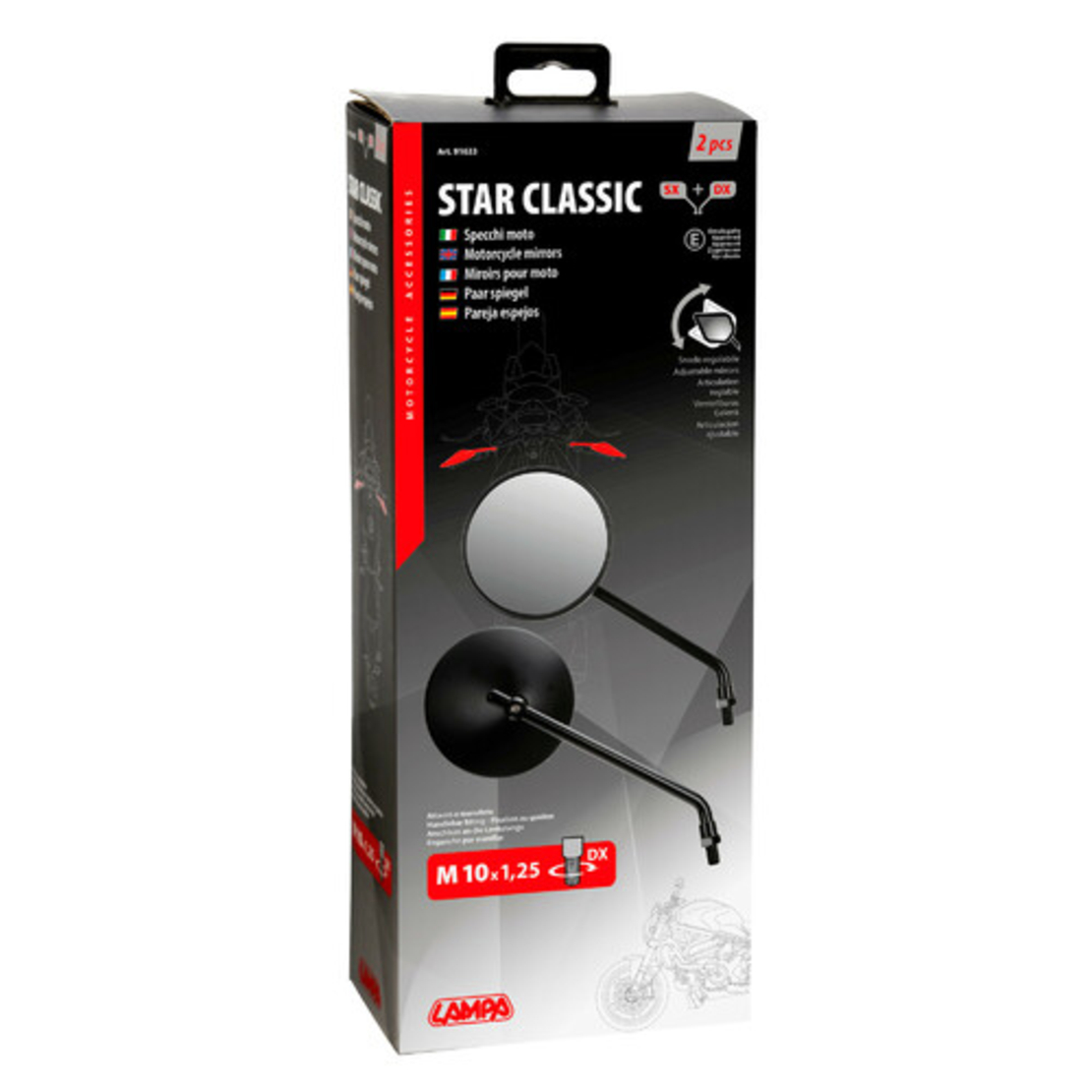 Огледала за мотор Star Classic 91633