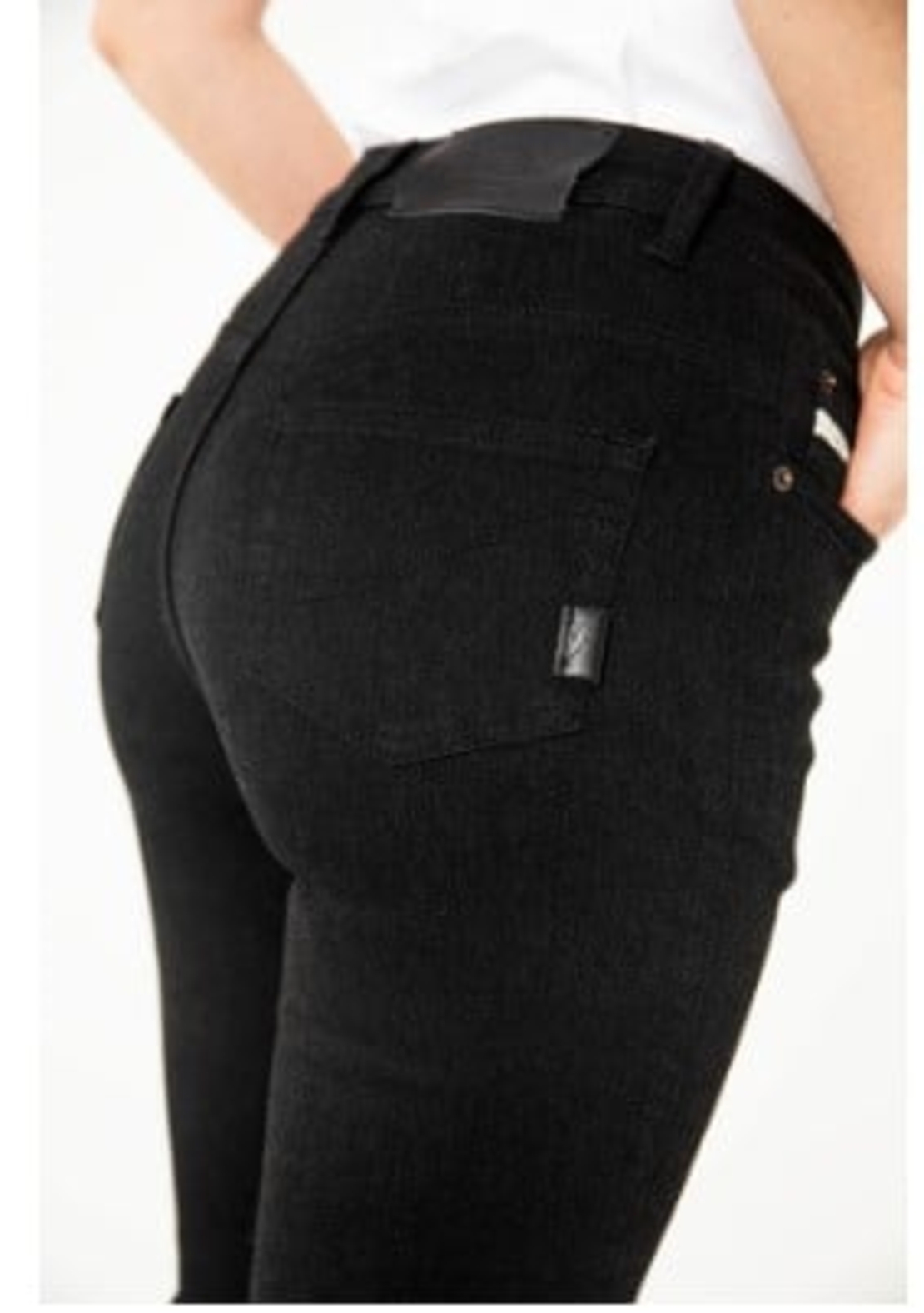 Дамски мото дънки JOHN DOE RUBY BKLACK