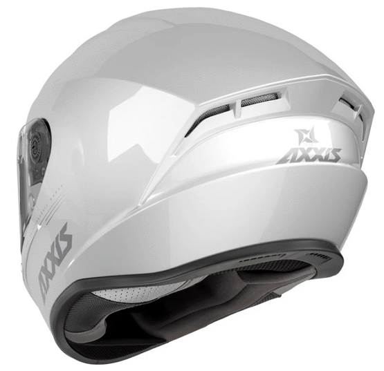 Каска AXXIS DRAKEN S SOLID A10 WHITE GLOSS
