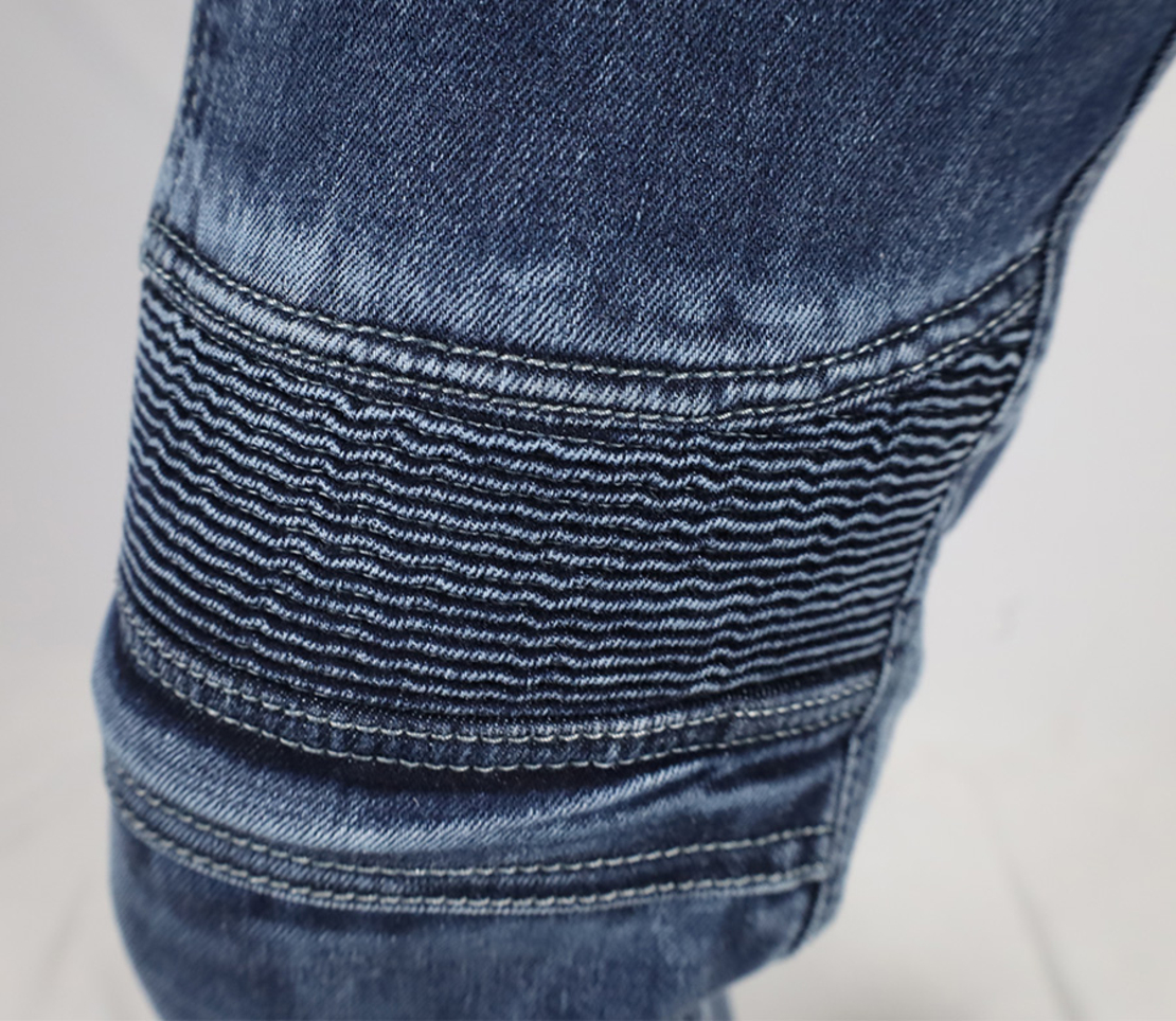 Дънки за мотор Trilobite 1665 Micas Urban doublelayer AAA BLUE