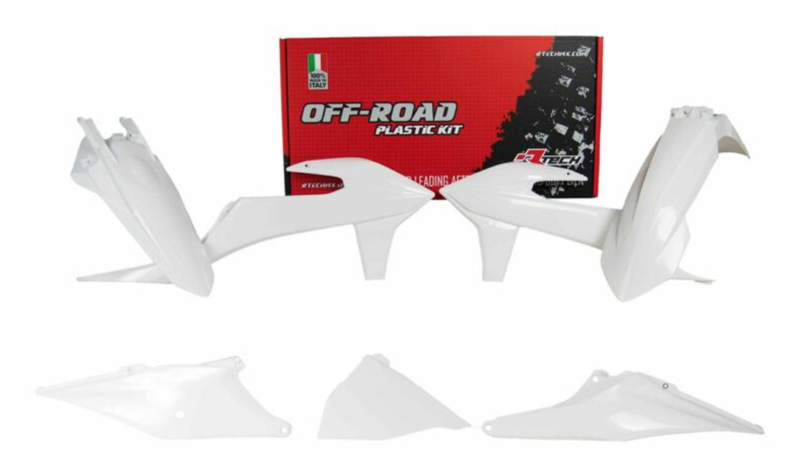 Комплект пластмаси RACETECH Plastic Kit White KTM EXC 20-23