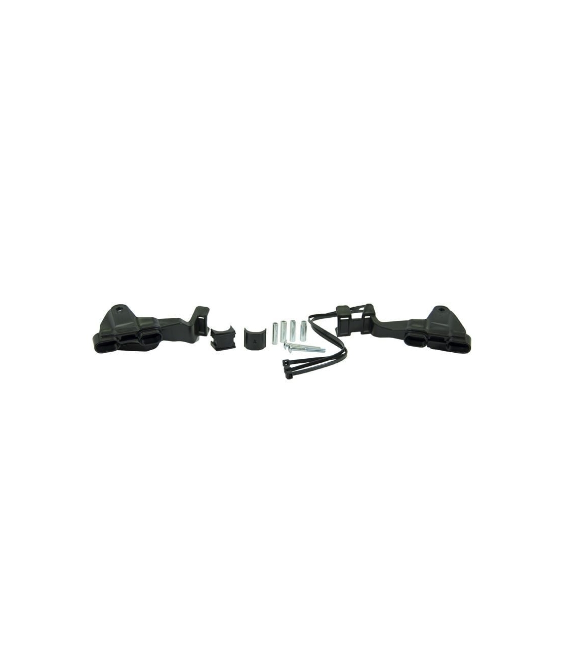 Предпазители за кормило RACETECH HP3 Cross/Enduro Red/White