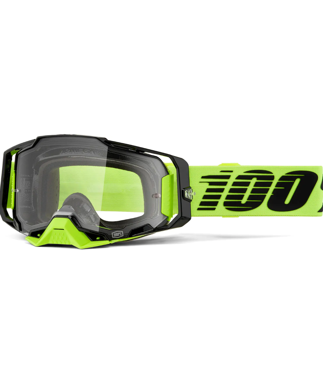 Мотокрос очила 100% ARMEGA NEON YELLOW