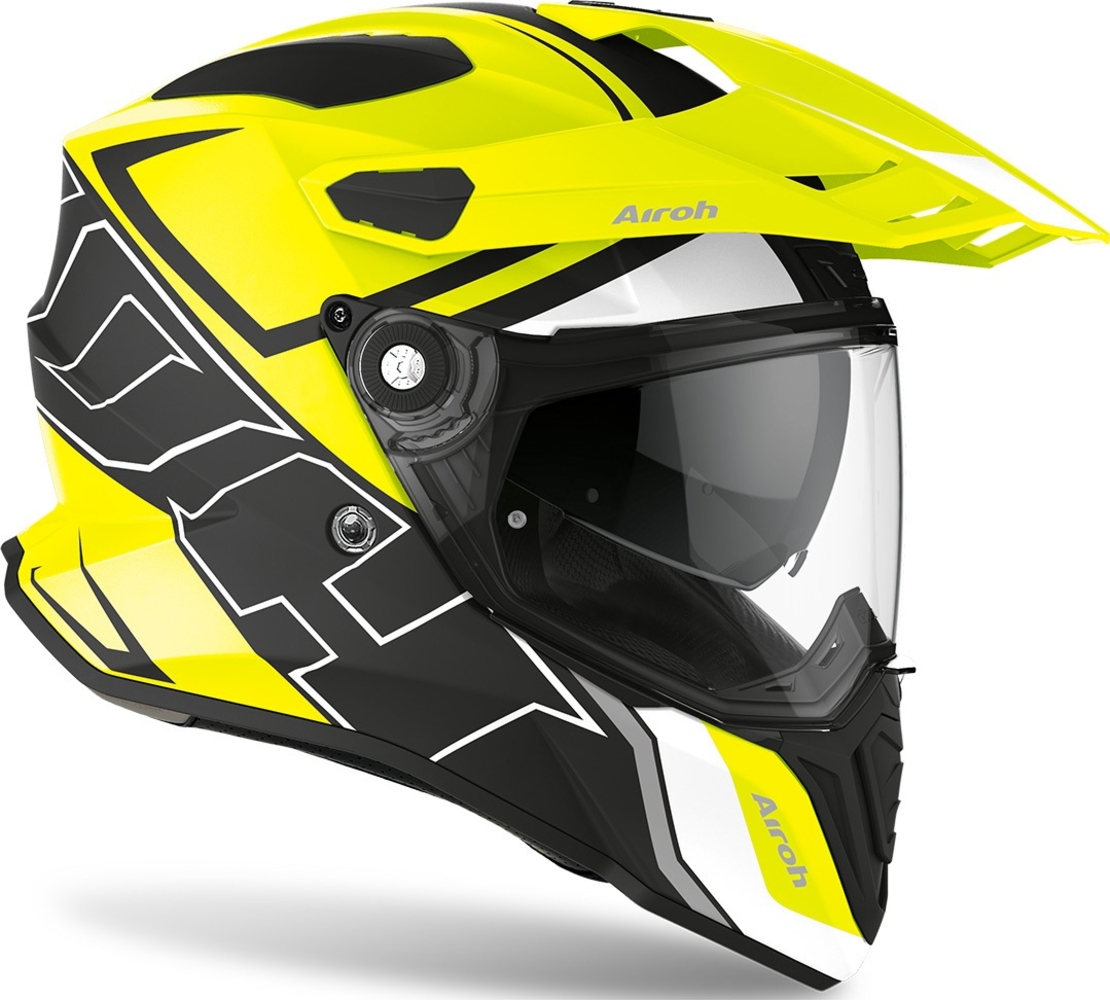 Каска AIROH COMMANDER DUO YELLOW MATT
