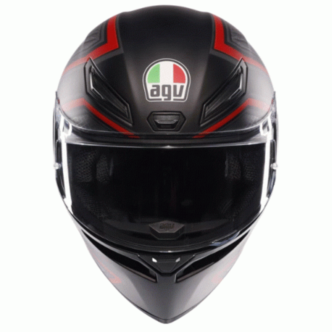 Каска AGV K1 S SLING MATT BLACK/RED