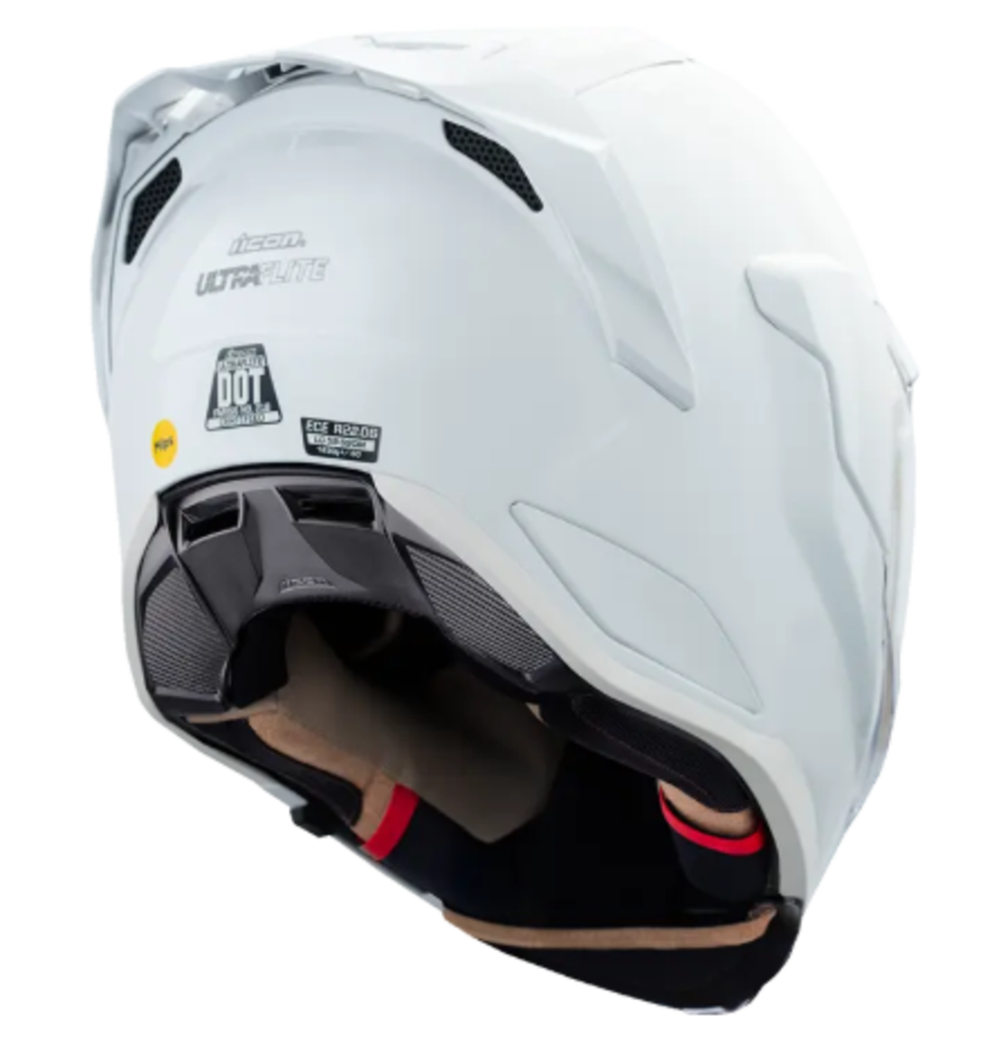 Каска ICON Ultraflite™ Solid MIPS® WHITE