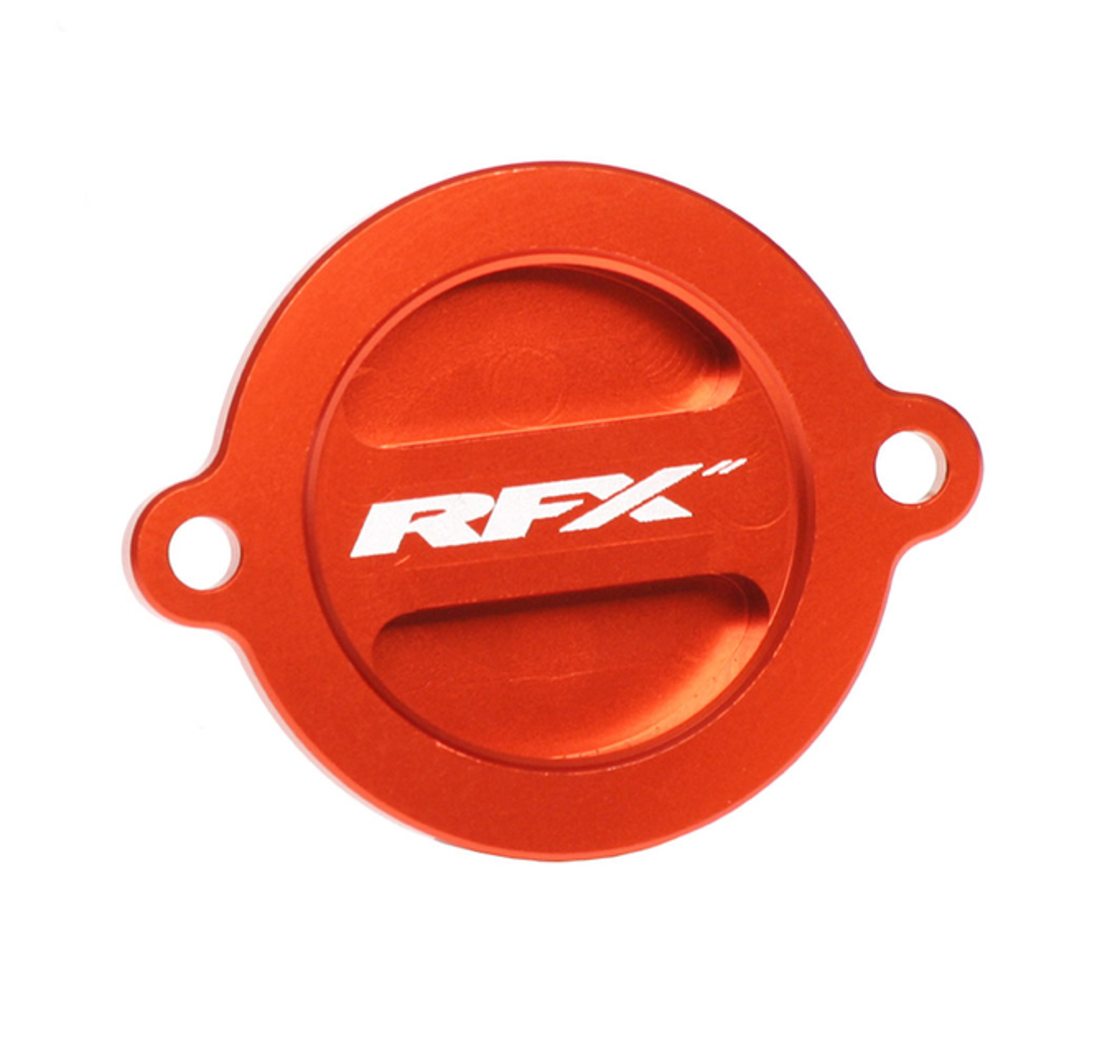 Капак за маслен филтър RFX Pro Oil Filter Cover (Orange) KTM EXC 450 13-15