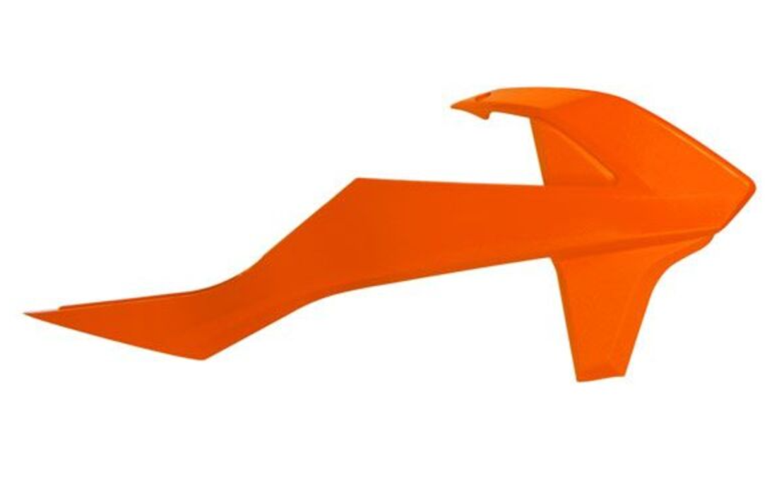 Пластмасови капаци за радиатор RACETECH Radiator Scoops KTM SX 85 18-24 (Orange)