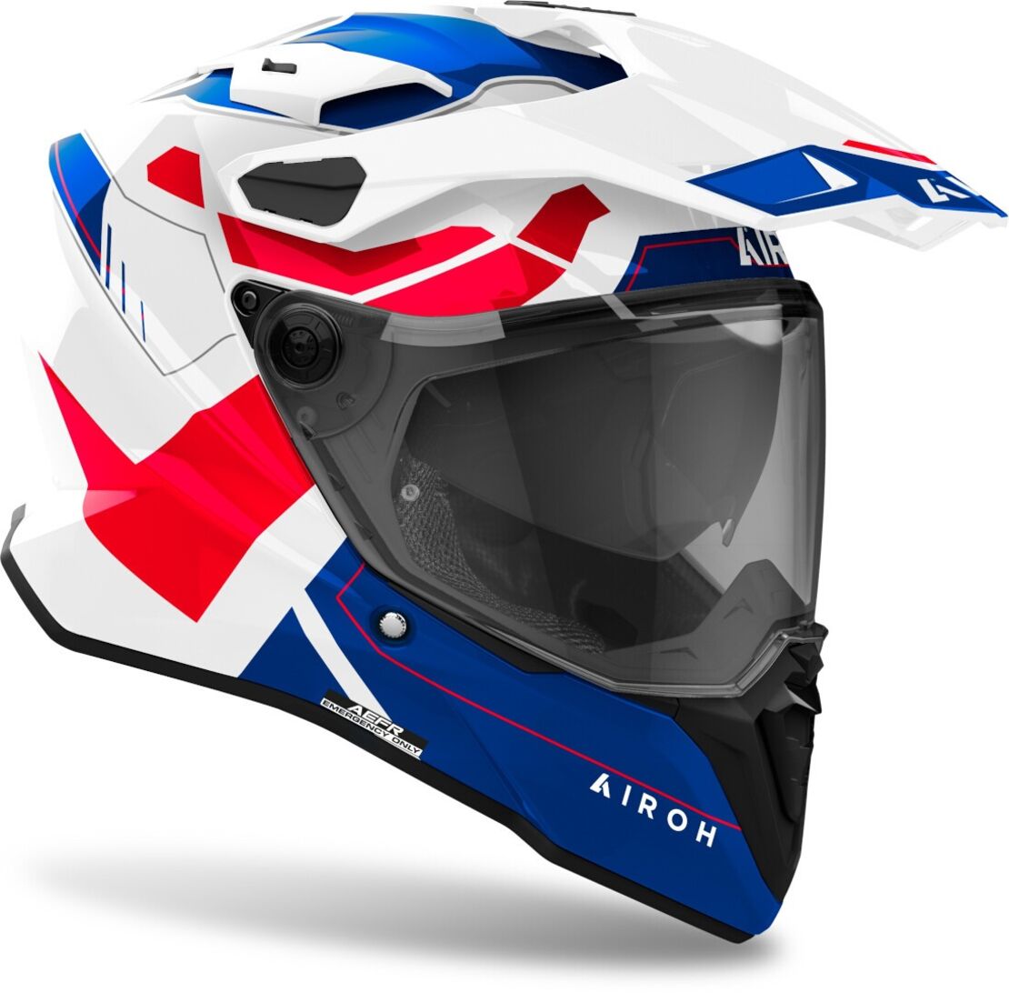 Каска AIROH COMMANDER 2 REVEAL BLUE/RED