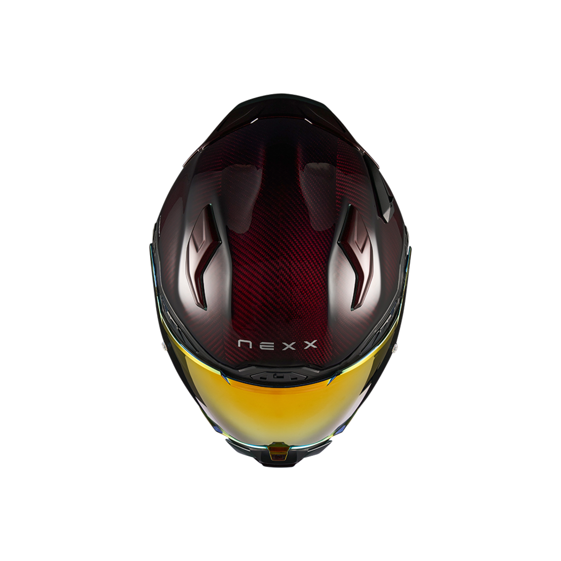 Каска NEXX X.WST3 LAVA CARBON RED