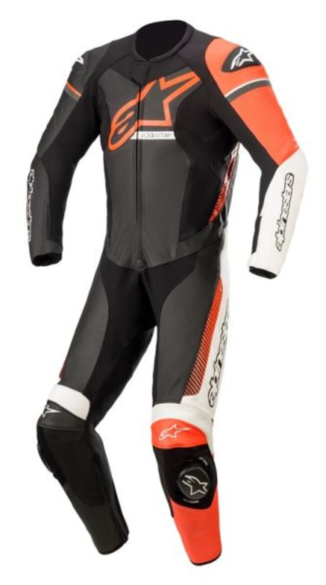 Кожен мото екип ALPINESTARS GP FORCE V2 BLACK/RED/WHITE