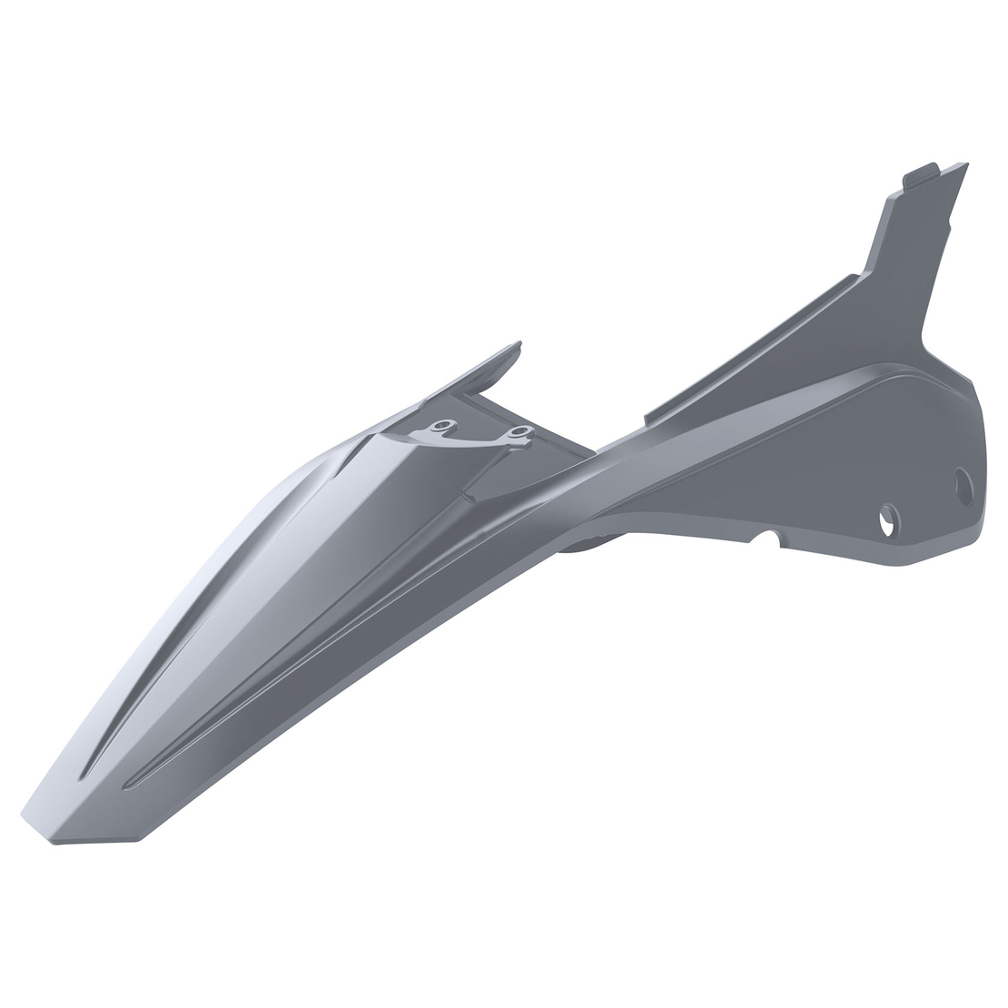 Заден калник със страничен панел Polisport BETA RR250/300 2ST 350/400/450 4ST - 2020-21 Nardo Grey