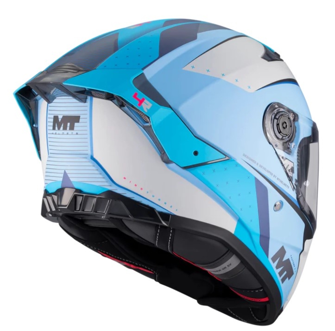 Каска MT THUNDER 4 R SV WIND TUNNEL C7 MATT