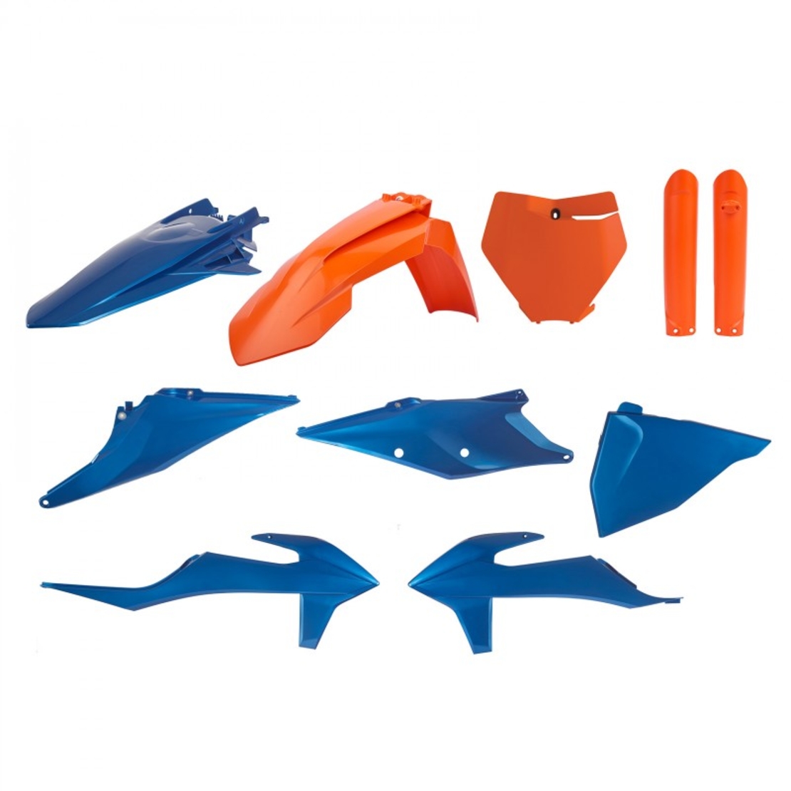 Комплект пластмаси POLISPORT Full Plastic kit KTM SX/SX-F/XC/XC-F (2019-22) Blue/Orange