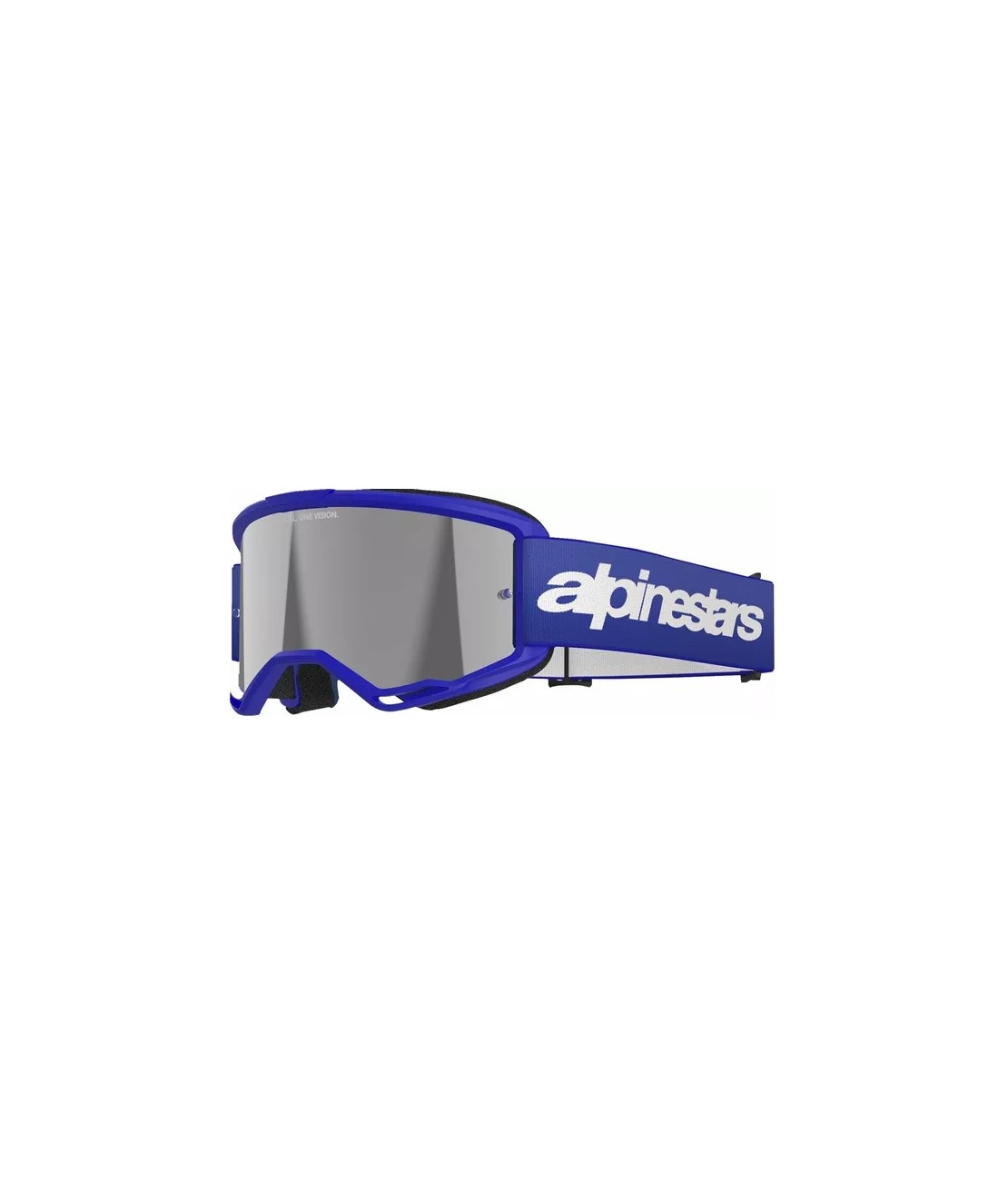 Мотокрос очила ALPINESTARS VISION 3 WORDMARK BL MIRROR-SIL