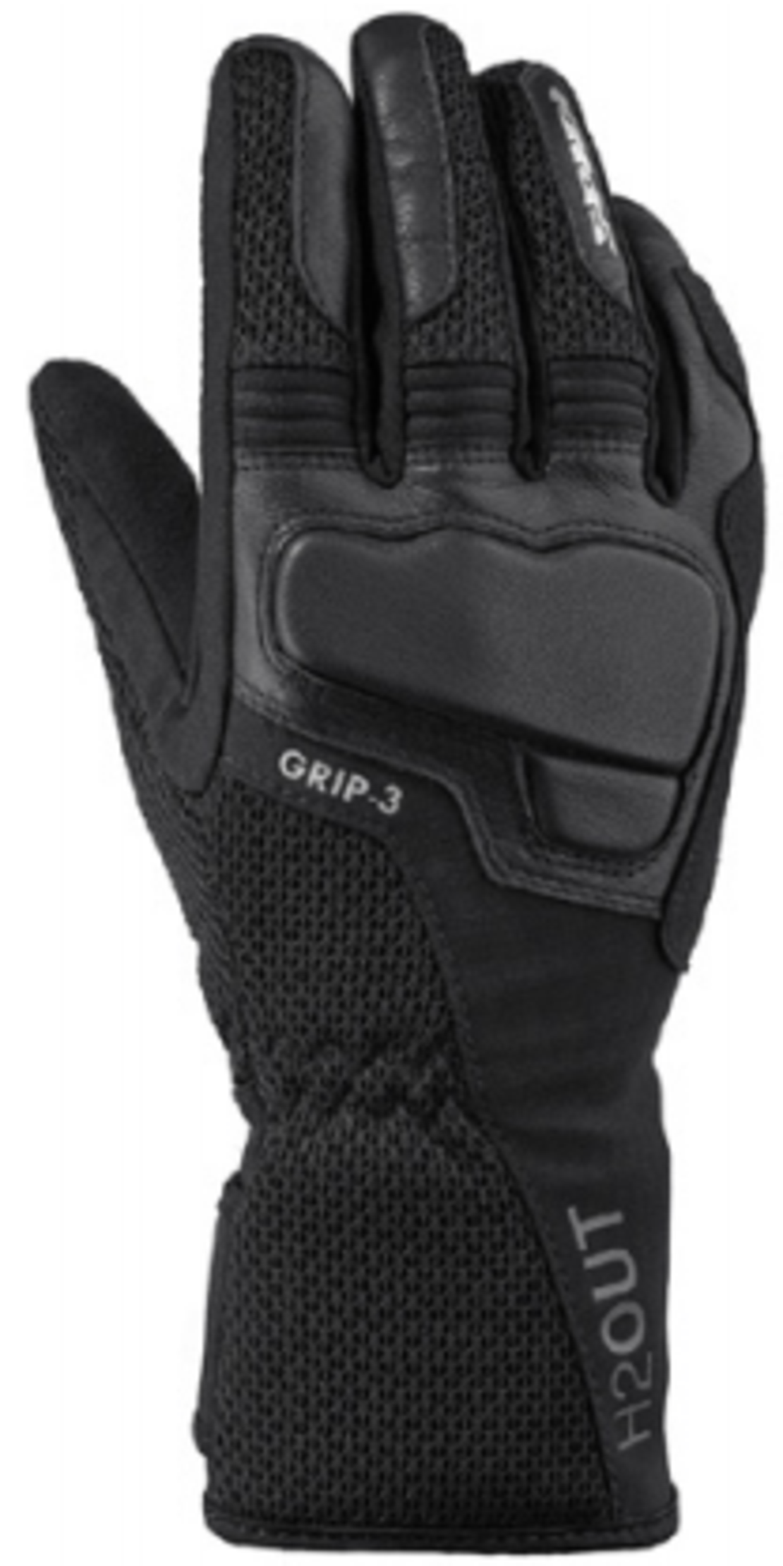 Текстилни мото ръкавици SPIDI GRIP 3 H2OUT  Black