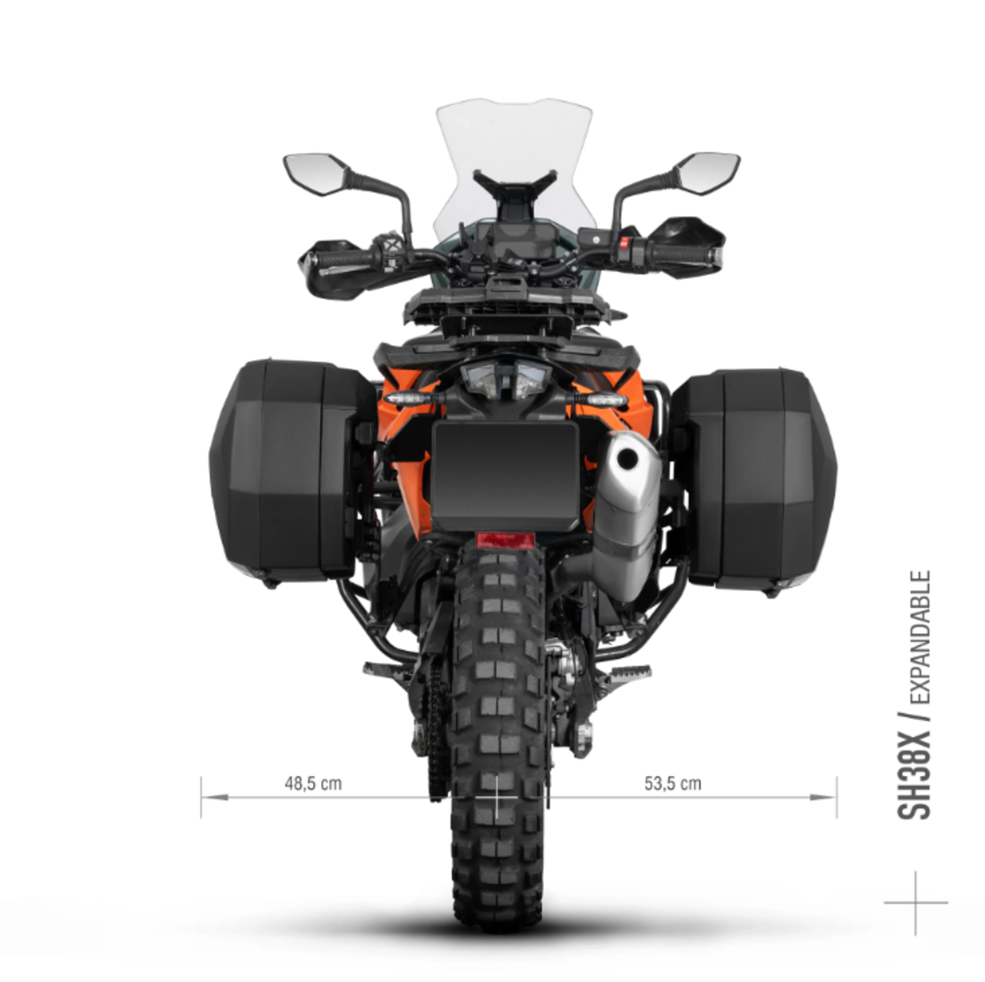 Монтажен комплект за куфари SHAD 3P SYS. KTM 790 ADVENTURE ('19-'20) / 890 ADVENTURE ('21)