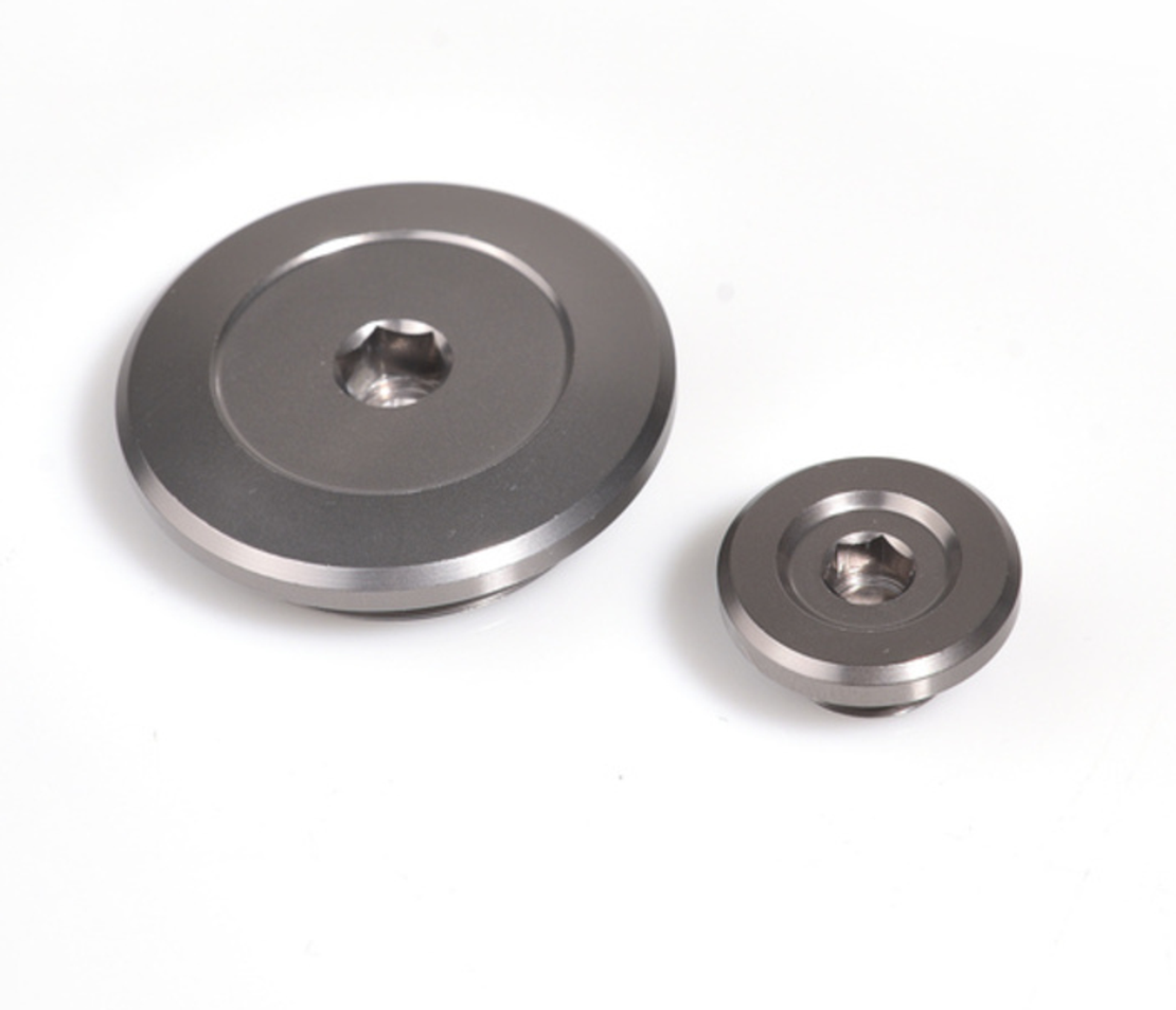 Капак за синхронизиране RFX Pro Engine Timing Plug Set (Mineral Grey) - Yamaha YZF250 14-25 / YZF450
