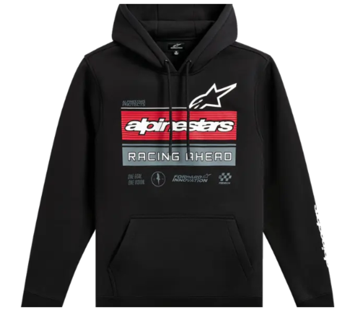 Мото суитшърт ALPINESTARS HARKEN BLACK