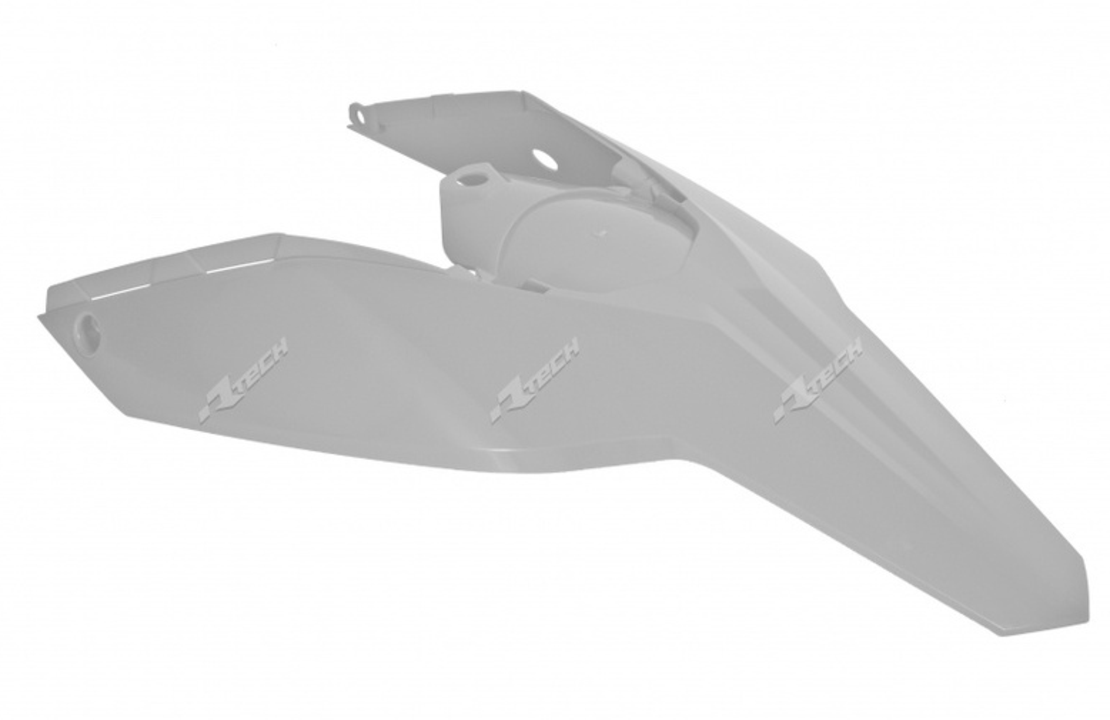 Заден калник RACETECH Rear Fender + Side Panels White Husaberg TE250/300 11-12