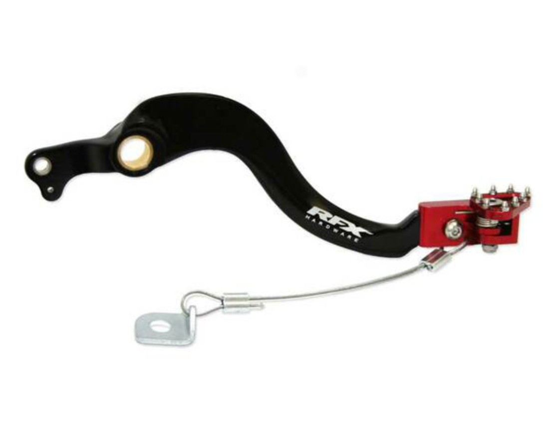 Заден лост за спирачка RFX Pro FT Rear Brake Lever (Black/Red) - Beta RR125-480