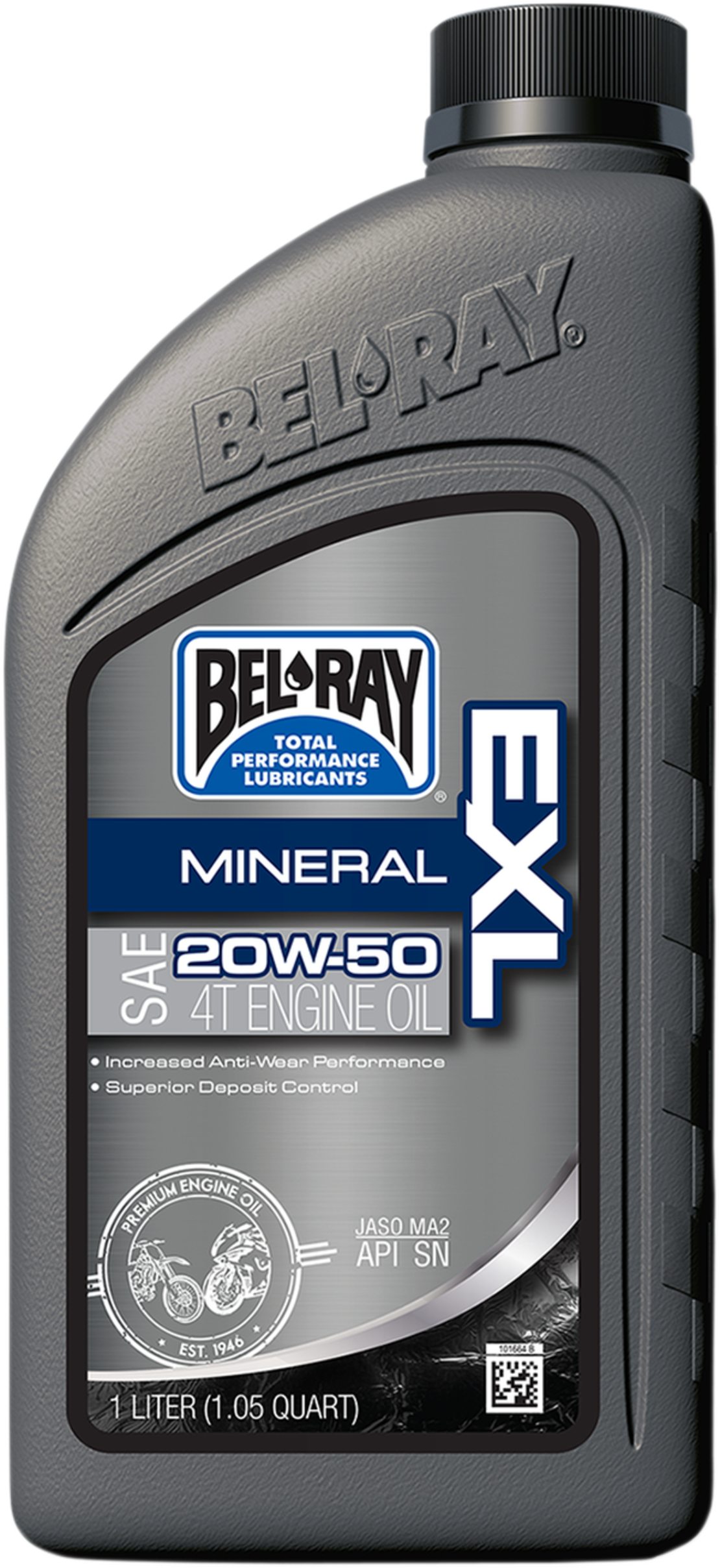 Масло BEL-RAY EXL MINERAL 4T 20W-50 1L