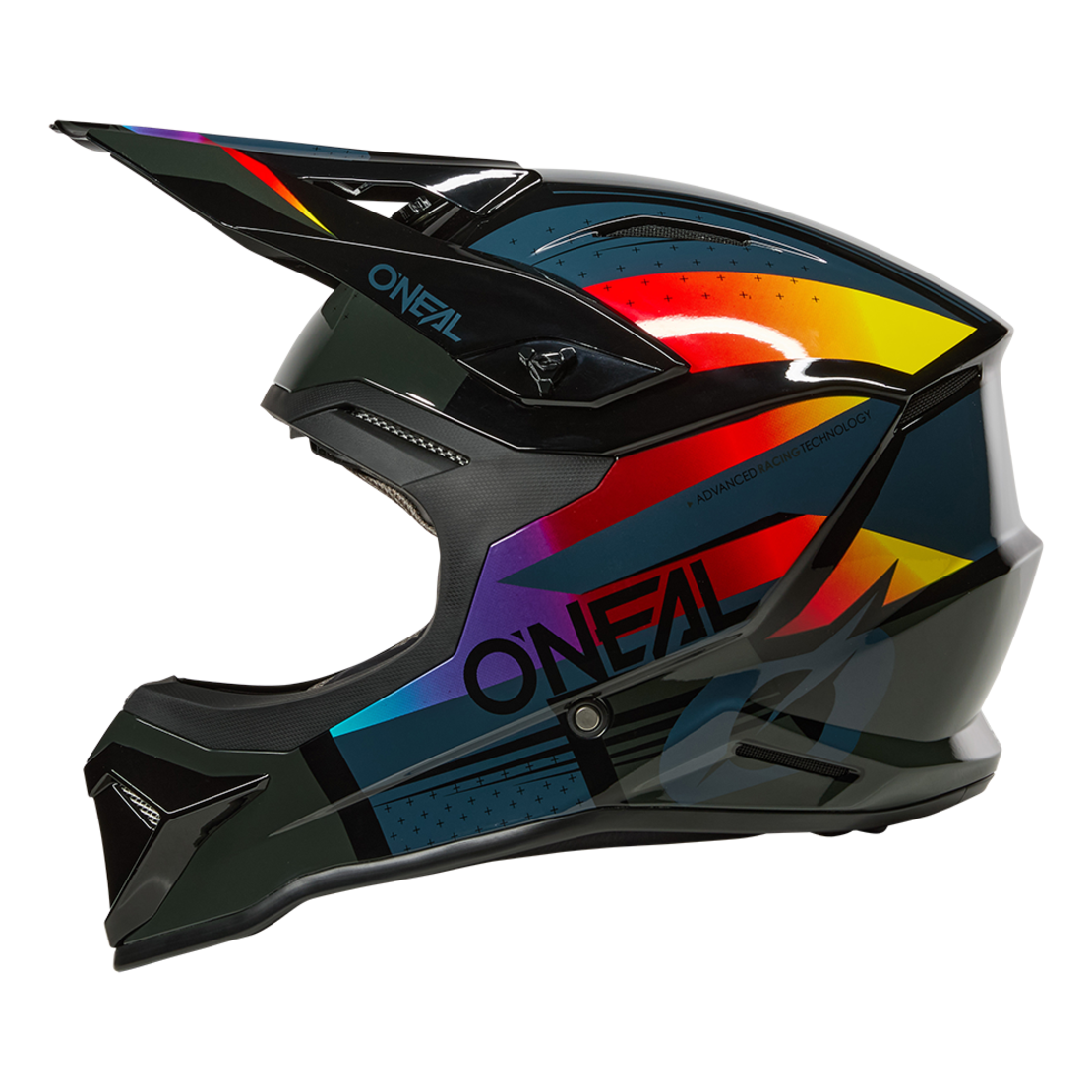 Каска O'NEAL 1SERIES RC BLACK/MULTI V.26