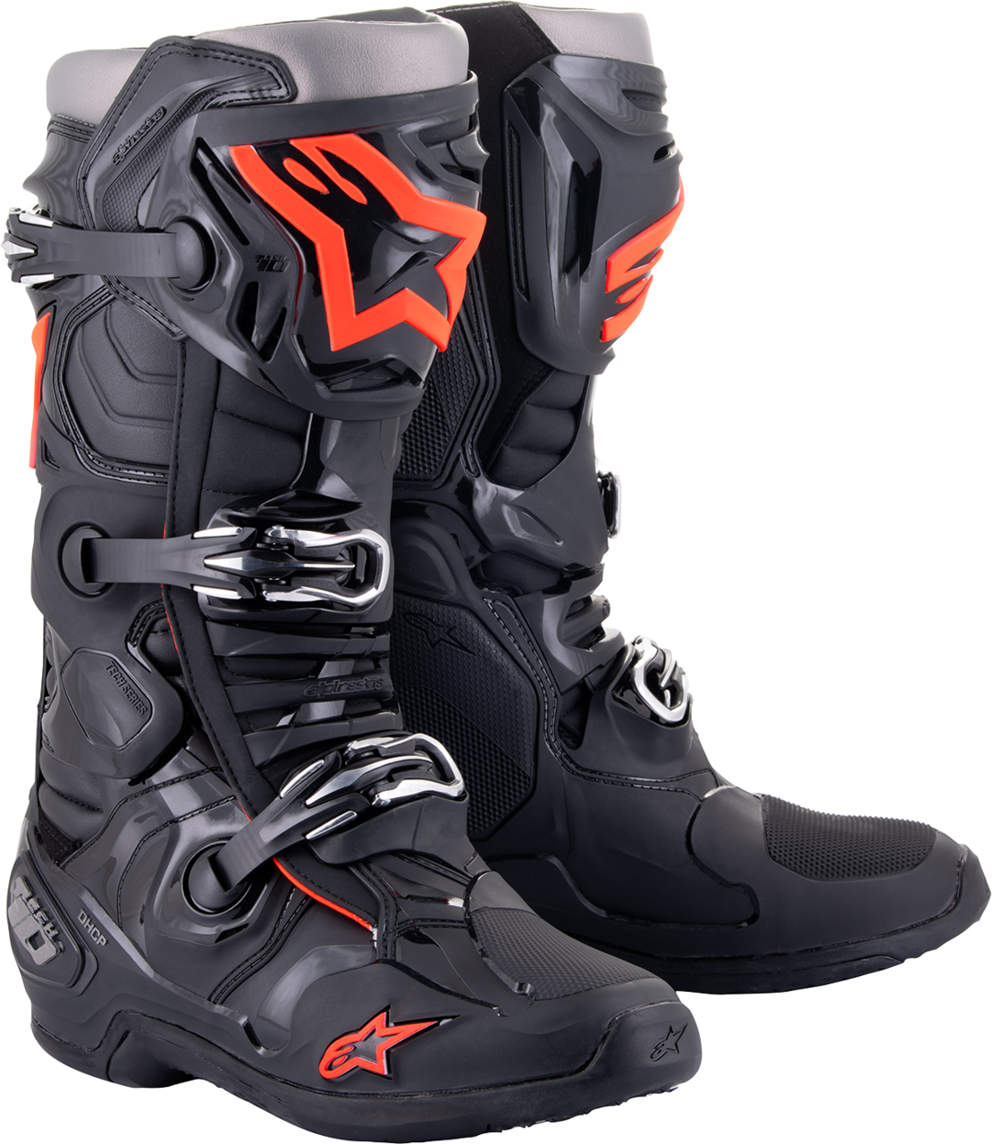 Мотокрос ботуши ALPINESTARS TECH 10 BK/RD/FLUO