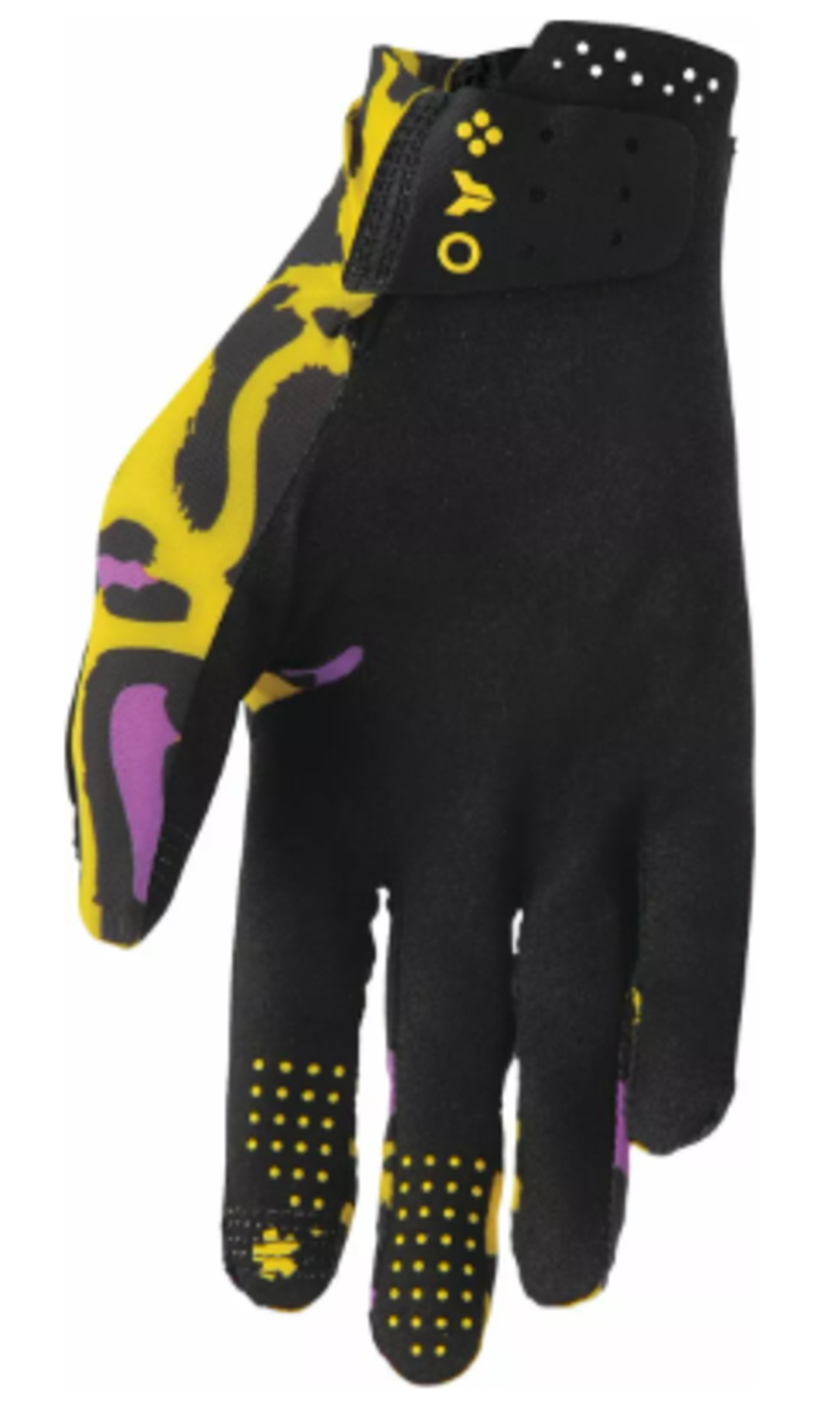 Mотокрос ръкавици THOR SPORTMODE CHEETAH YELLOW/PURPLE